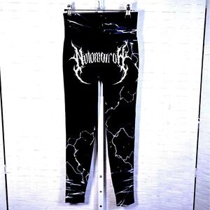 Civil Regime Thunderstruck Women's Leggings Size‎ Medium